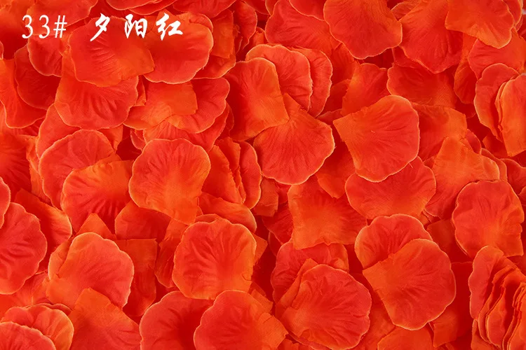 BacklakeGirls100pcs/пакет, 5*5 см Моделирование искусственных цветов лепестки розы украшения свадебные комната для бракосочетаний прекрасная роза