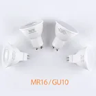 Энергосберегающая точечная лампа GU10, светодиодная лампа 220 В GU5.3, точесветильник светильник MR16, Светодиодная лампа 5 Вт, 6 Вт, лампа 612 светодиосветодиодный s 110 В GU 10, светильник