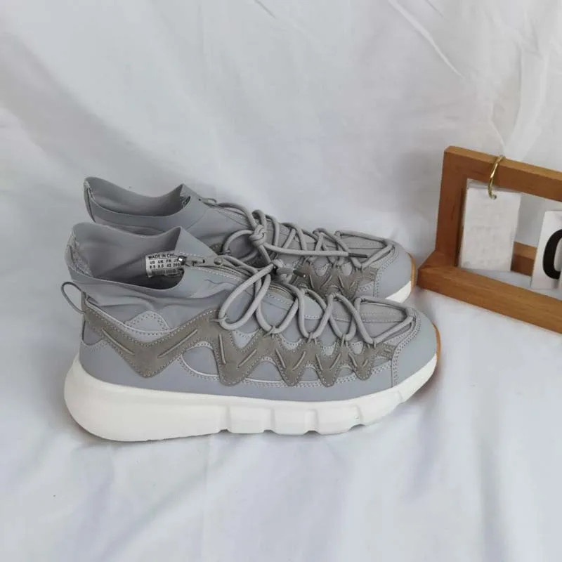 

New men Sneakers Korean Version of Ulzzang Breathable Stretch Socks Shoes Couple Harajuku Casual Flat Bottom student shoes m79