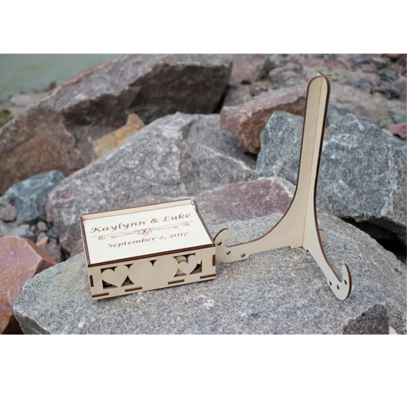 Персонализированная деревянная книга идея теневая коробка альтернатива висячая