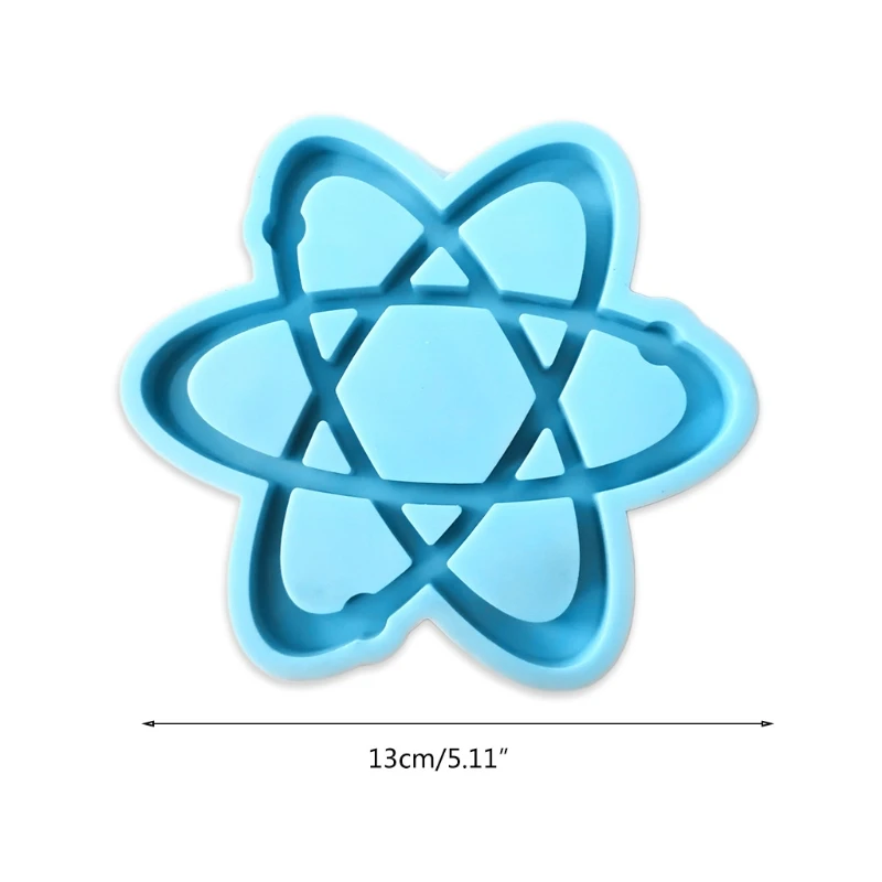 

Satellite Pattern Coaster Epoxy Resin Mold Cup Mat Silicone Mould DIY Crafts Jewelry Making Tool