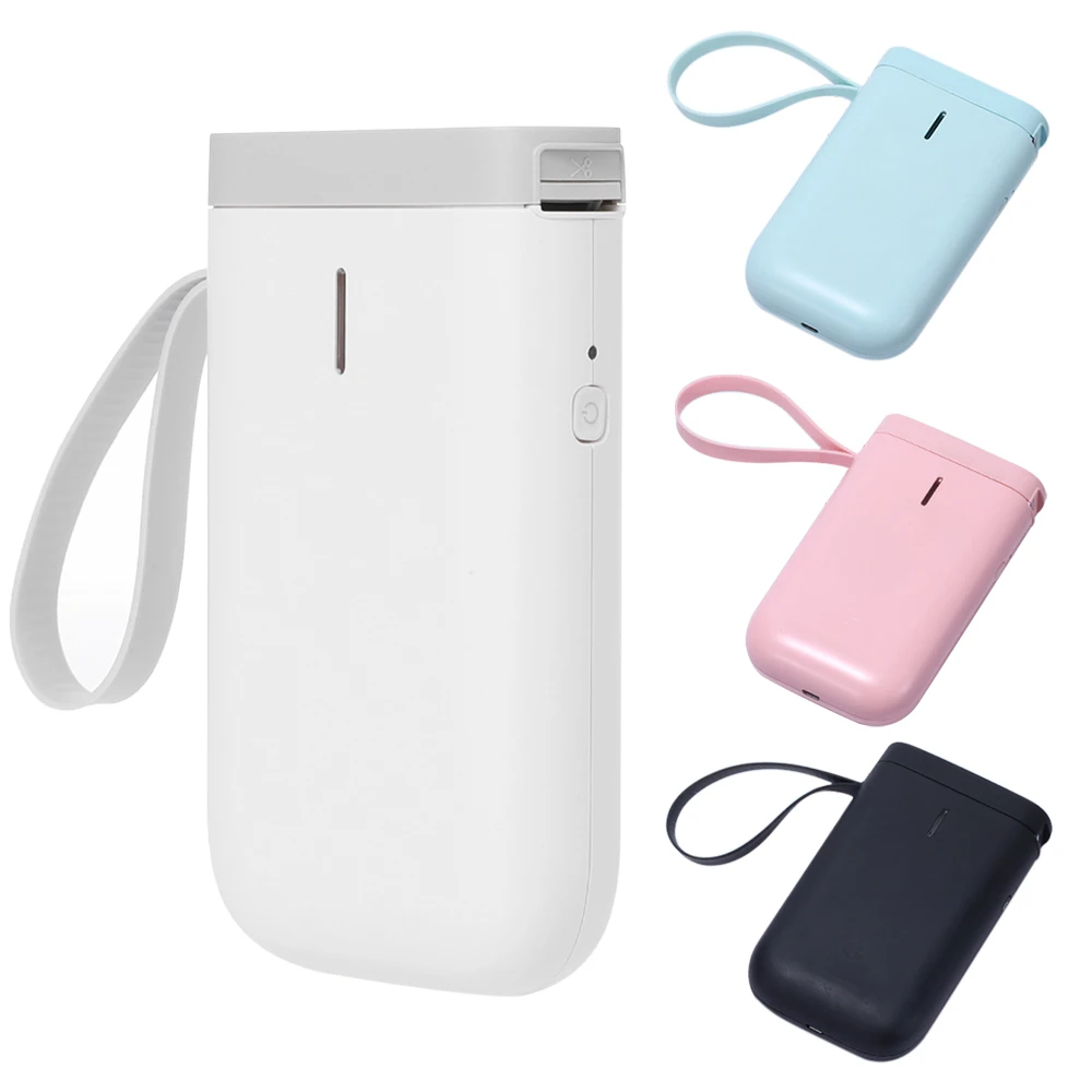 

Mini Thermal Bluetooth Label Printer Support iOS/Android 1200mAh Portable Label Printer Without Buying Ink or Toner Home Office