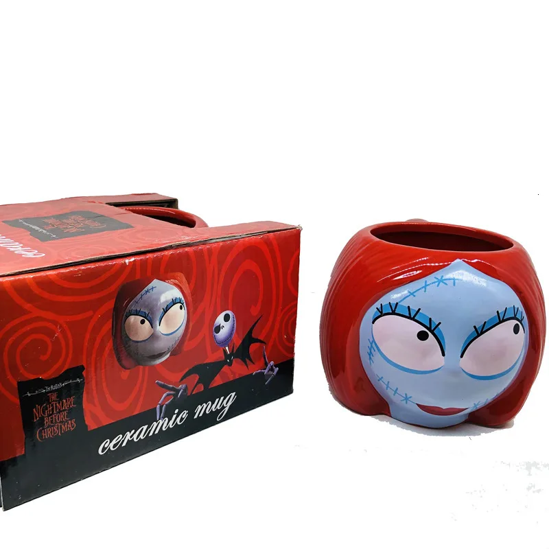 Керамическая чашка с изображением героев мультфильмов Ночь перед днем Марка