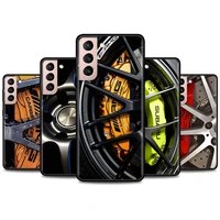 phone case for samsung galaxy s21 ultra s20 fe s10 s9 plus s8 s10e s10lite cover black fundas sport car hub