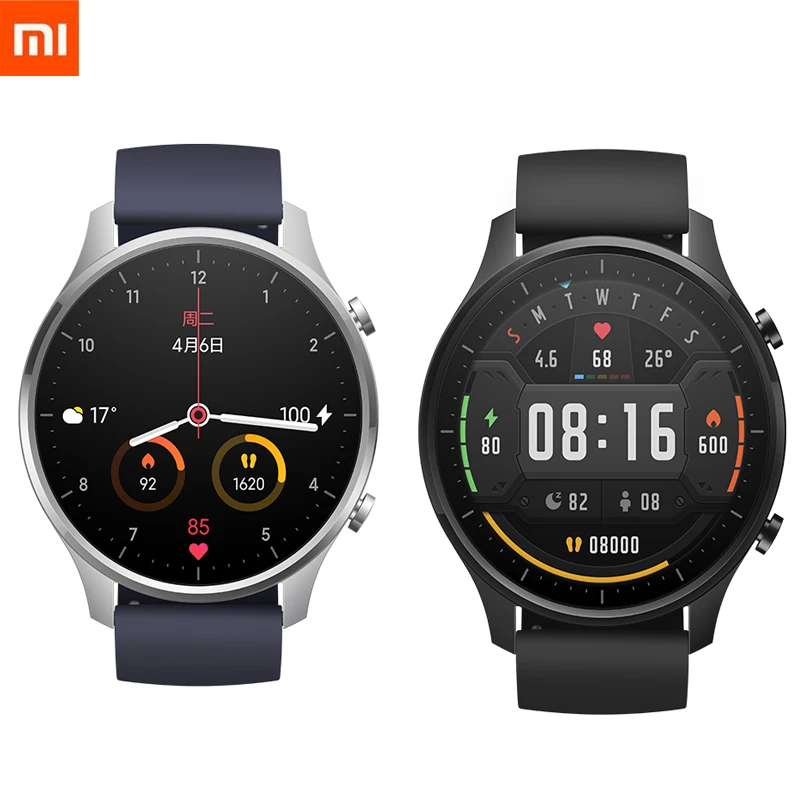 2020 Xiaomi цветные часы GPS Модный молодежный NFC WIFI браслет для телефона наручные