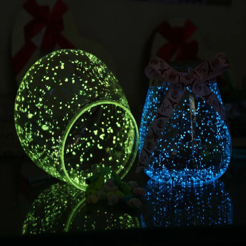 

1 Bag 10g Glow In The Dark Fluorescence Sand Party Bright Paint DIY Star Wishing Bottle Particle Luminous Toys for Children Gift