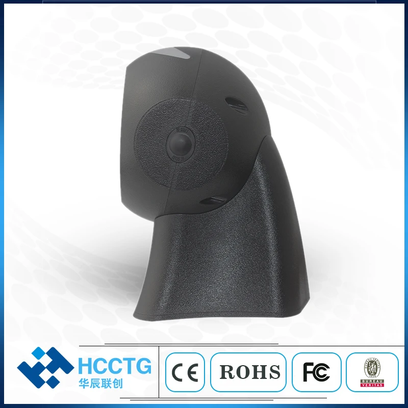 Черный CMOS LED платформа RS232 USB qr-код 2D сканер штрих-кода HS-7302 | Компьютеры и офис