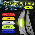 4 шт., Светоотражающая наклейка Предупреждение Chevrolet Cruze Aveo Captiva Trax Epica Sail Orlando