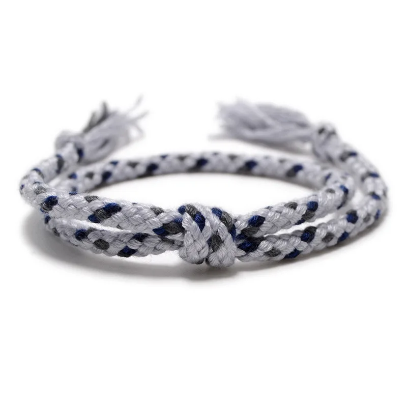 Красочные браслеты-ленты с узлами для защиты удачи амулет успеха ручной работы