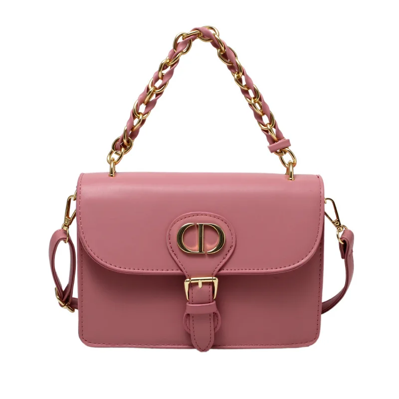 

2021 new chain ladies handbag fashion wild niche one shoulder lady messenger bag luxury brand leather lady handbag