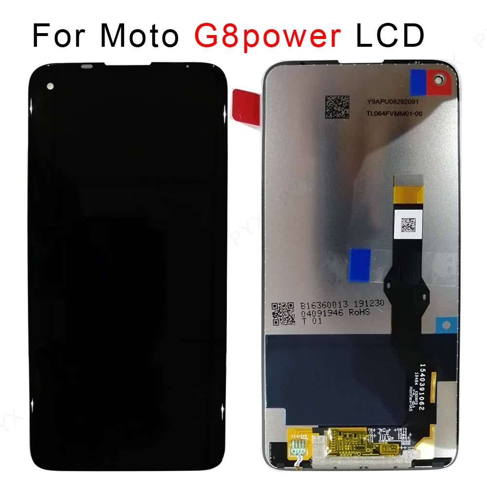 Для moto G8 ЖК-дисплей с сенсорным экраном | Мобильные телефоны и аксессуары