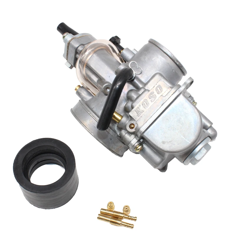PowerMotor, универсальный карбюратор для мотоцикла Koso OKO 21, 24, 26, 28, 30, 32, 34 мм с мощной струей, Dirt Bike 125cc 250cc Carburader