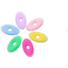 Стираемая нейтральная ручка, 6 шт., Специальный резиновый милый мультяшный Овальный ластик, Канцтовары для детей, студентов, подарки, школьные и офисные принадлежности