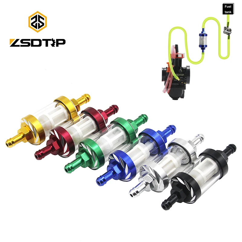 ZSDTRP 8 мм CNC газовые Топливные Фильтры масляные фильтры аксессуары для мотоциклов