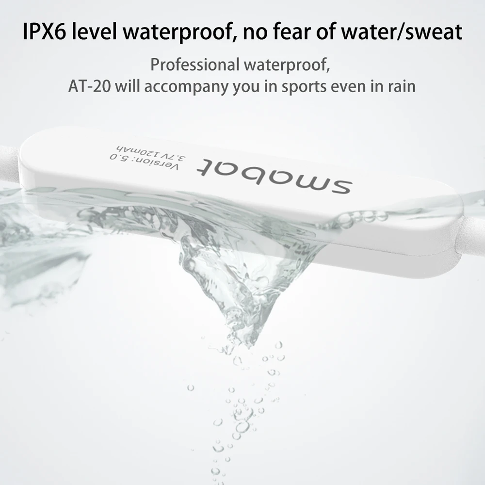 

Smabat AT-20 Wireless Earphone Bluetooth 5.0 HiFi Stereo Touch Control Neckband Bass Gaming Headset with Mic