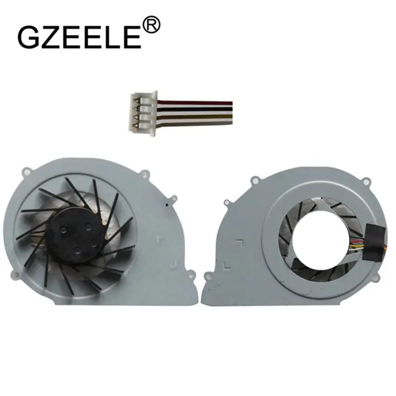 Вентилятор охлаждения процессора GZEELE для Toshiba Satellite T130 T131 T132 T133 кулер с 4 проводами