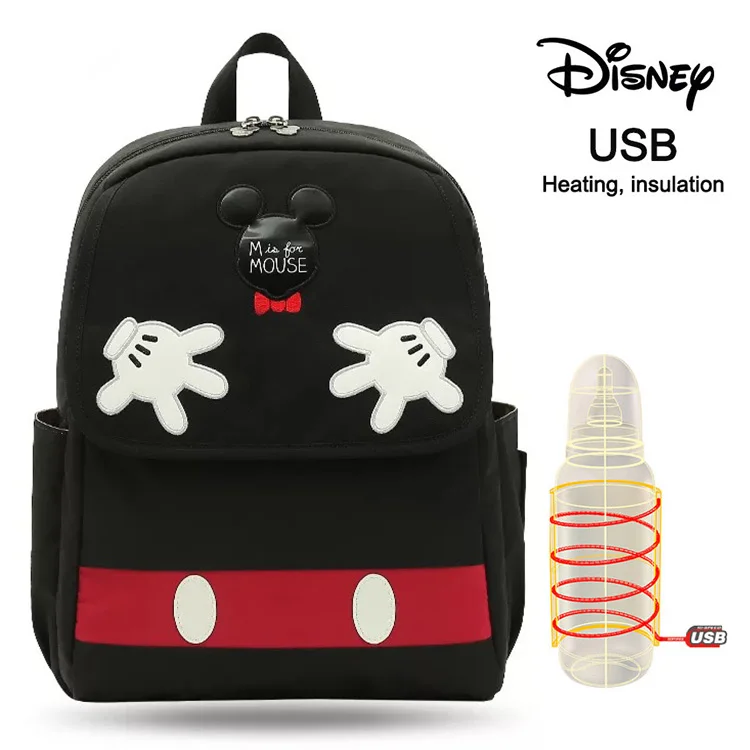 35 Disney Mommy Пеленки сумки мать большой емкости путешествия рюкзак для подгузников анти-потеря молнии ребенка кормящих Дисней сумки дропшиппинг - Цвет: 35
