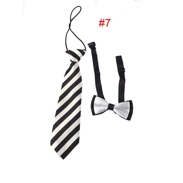 

Polyester Kids/ Children Necktie Black 40.5cm x7cm(16" x2 6/8") - 39cm x7cm(15 3/8" x2 6/8"), 1 Piece