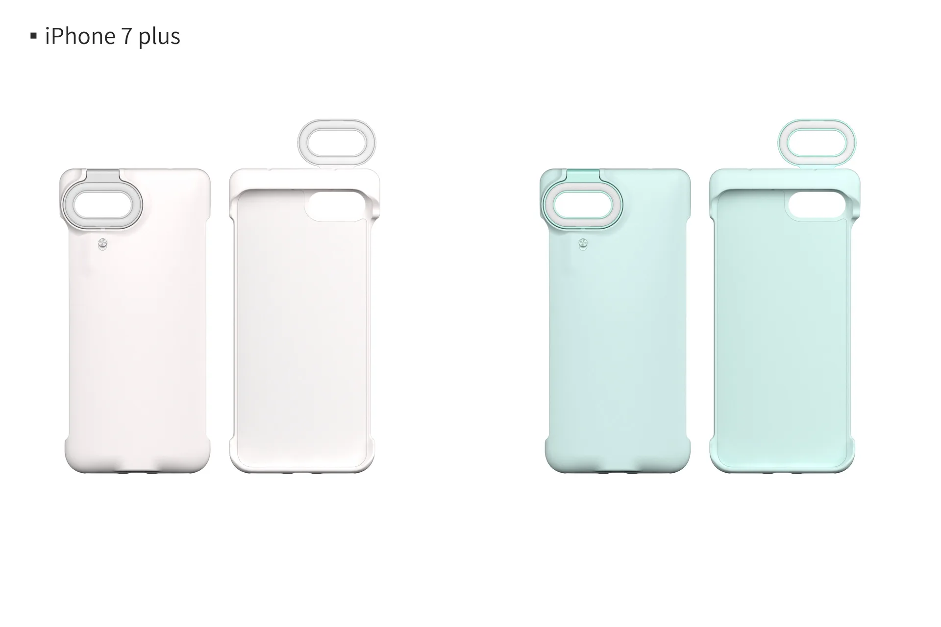 

Fill Cell Phone Case Fill Light Selfie Beauty Ring Flash Mobile Phone Case Shell Perfect for Iphone 12 Pro Max 11 7 8 Plus X Xr