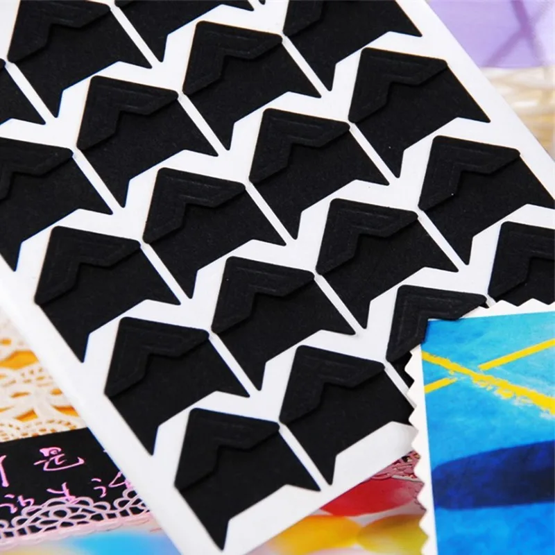 Фотоальбом для скрапбукинга защитные уголки фото винтажные наклейки ручной