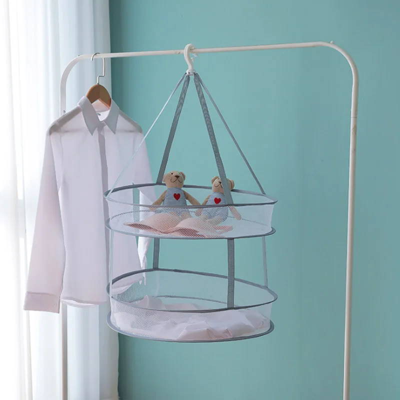 Новый однослойный двойной слой одежды сушильная сетка для дома сухие носки куклы