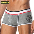CMENIN ORLVS, модное хлопковое сексуальное мужское нижнее белье, трусы-боксеры, удобные мужские трусы-боксеры, Длинные боксеры с принтом OR49