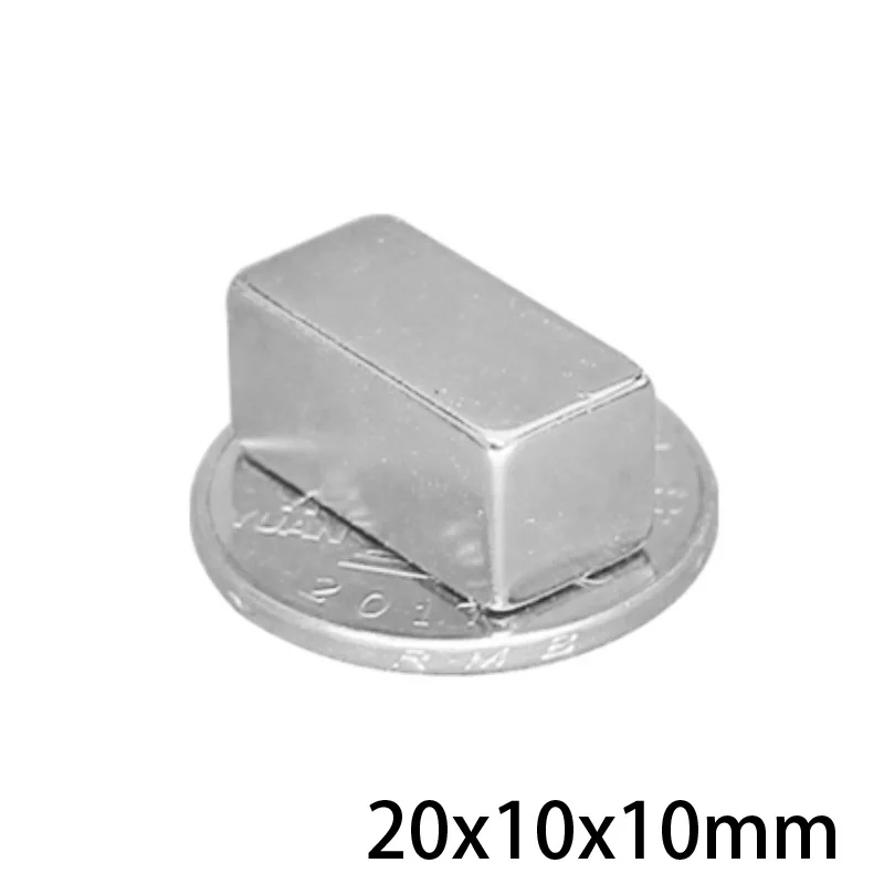 1 ~ 30 шт 20x10x10 мм Супер кубический Блок N35 Магнит неодимовый магнит 20 * 10 NdFeB сильные