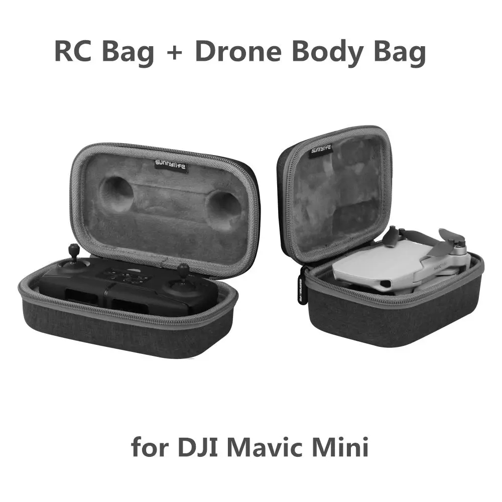 

Portable Travel Cases Protective Shell Kit Storage Bag Carrying Case for DJI Mavic Mini Drone Remote Controller Accessories