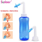 500300 мл Neti кастрюля для очистки носа, защита носа, увлажнение, ороситель носа, сопло для очистки, избегание аллергии, ринита, синуса краску