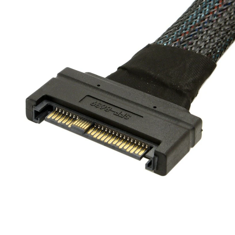 U2 SFF 8639 NVME PCIe кабель SSD папа мама удлинитель 50 см мини SAS 68Pin сервер питания для 750 U.2