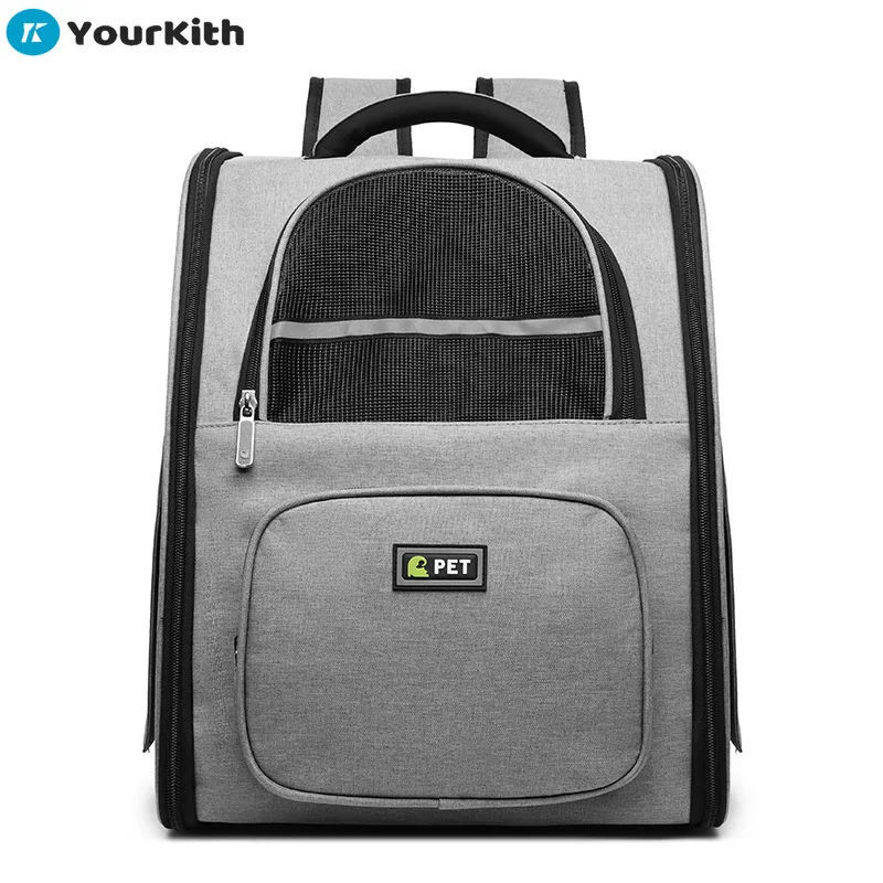 

YourKith Backpack For Cats Pet Supplies Backpack Dogs Pet Bag Outing Portable Pet Bag Breathable Foldable Cat Bag Dog Backpack