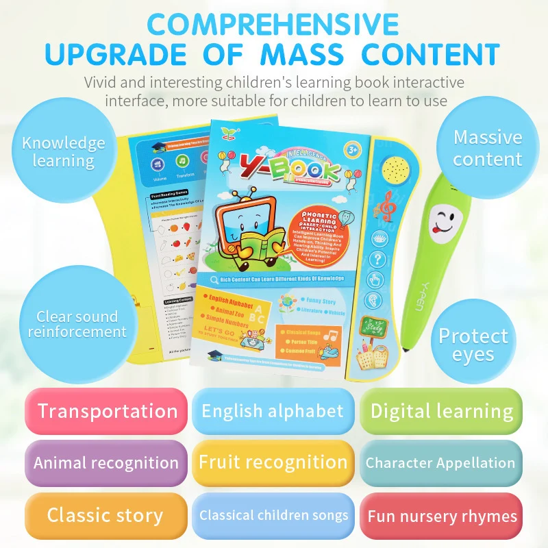 Детская обучающая машина детский игрушечный ноутбук Ранняя Интерактивная с