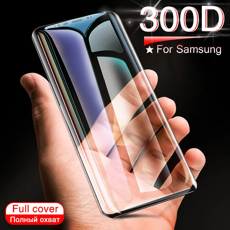 99D полностью изогнутое закаленное стекло для samsung Galaxy S8 S9 Plus Note 9 8 Защита экрана для samsung A8 A6 S7 Edge защитная пленка