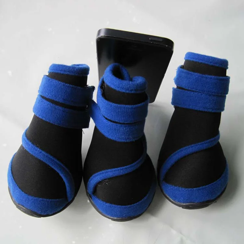 Теплые ботинки для собак неопреновые Водонепроницаемые зимние щенков