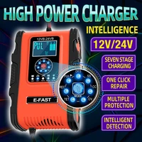 14 6v lithium battery charger 12v 24v 12a 7 stage smart charger lead acid battery charger 24v 6a