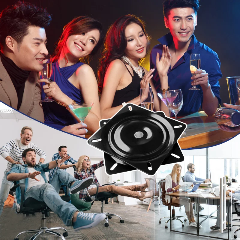 

Сверхпрочная стальная вращающаяся на 7/8 Градусов Подставка для барного стула 5/6/360 дюймов TA