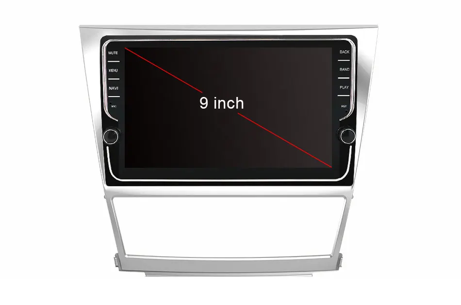 Eunavi ips TDA7851 Android 9 автомобильный Радио gps навигация для Toyota camry 2007 2008 2009 2010 2011 Мультимедиа стерео плеер без dvd