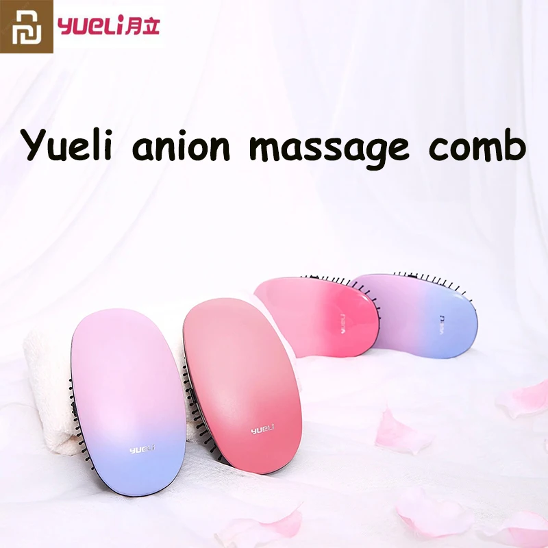 Youpin Yueli портативная расческа для массажа волос щетка ухода за красотой анионы
