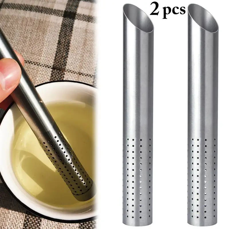 

2PCS Tea Infuser Creative Stainless Steel Tea Strainer Tea Filter for Loose Tea