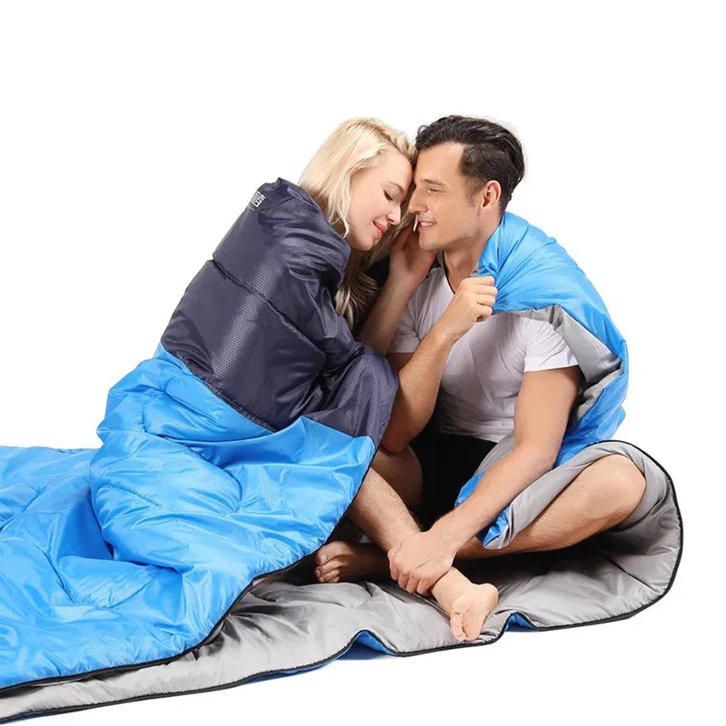 

TXZ Two Person Portable Waterproof Outdoor Camping Sleeping Bag Ultra-Light Adult Envelope Hiking TrekkingSleeping Bag 0117