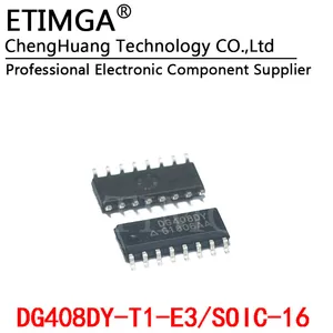 DG408DY-T1-E3/SOIC- 16  Single 8-channel CMOS analog multiplexer