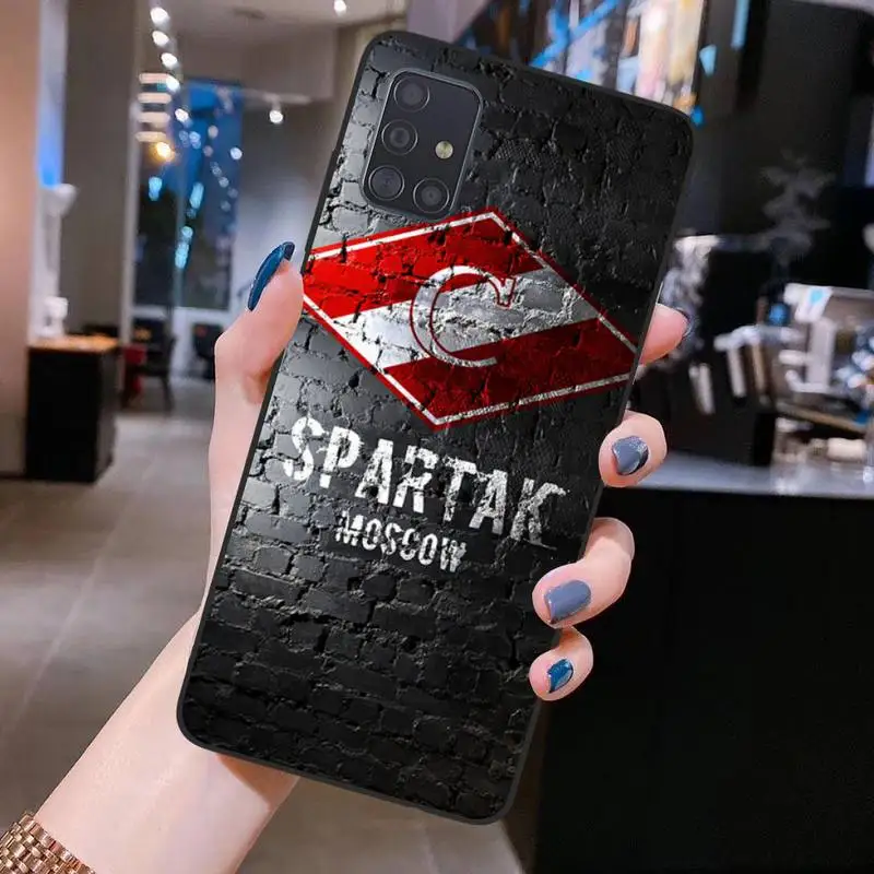 

Spartak Moscow Phone Case for Samsung S20 plus Ultra S6 S7 edge S8 S9 plus S10 5G lite 2020
