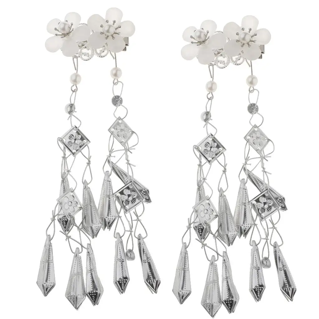 

2 шт. Китайский классический женский цветок заколка для волос Косплей Аксессуары для волос