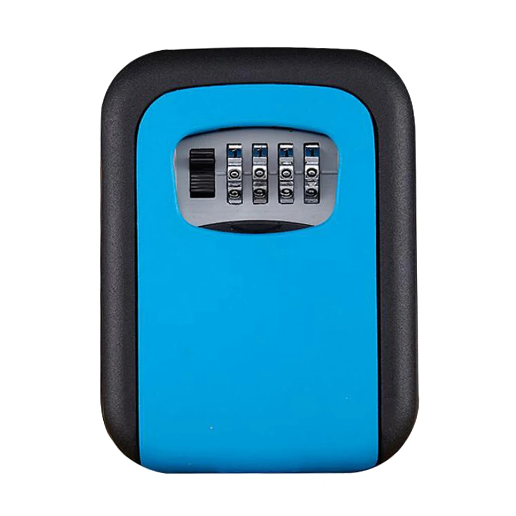 Замок для ключей настенный Сейф защита от атмосферных воздействий 4-значная