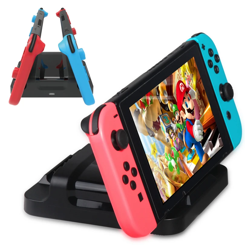 Для Nintendo Switch двойная зарядная док станция для консоли NS стойка Type C USB игровые