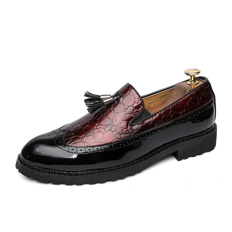 

2021 New Fashion Shoe Office Shoes for Men Casual Shoes Breathable Leather Loafers Driving Moccasins Comfortable Slip