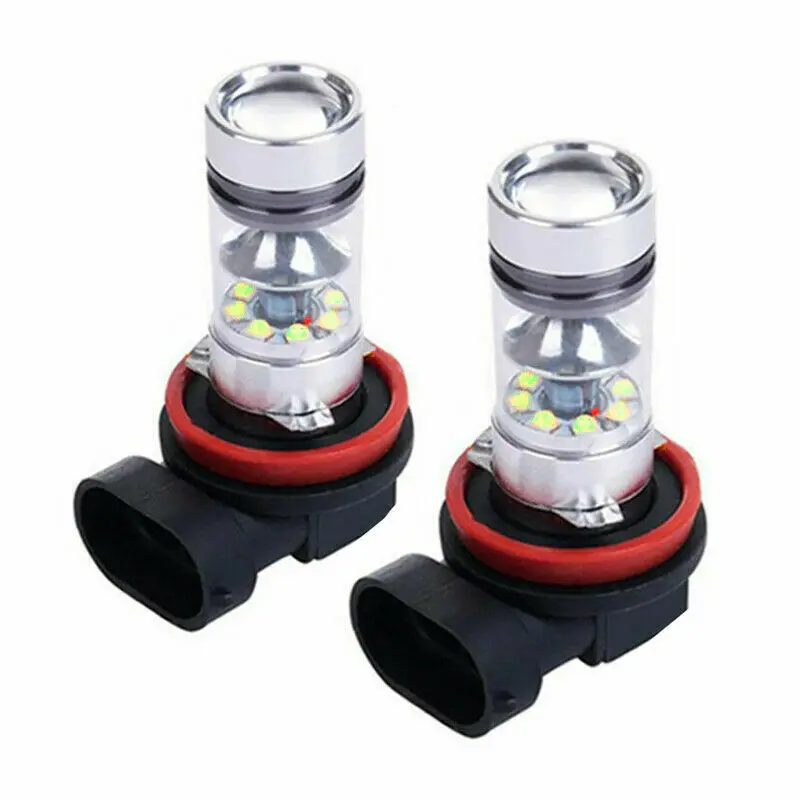 

H11 H8 H10 9005 9006 H1H3 H7 H4 H16 Fog Lights Bulb 1100LM 6000K White light Car Driving Running Lamp Auto Leds Light DC 12V-28V