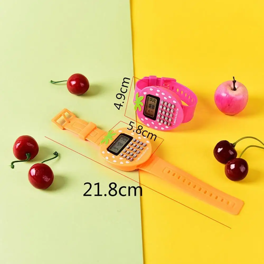 Детские часы калькулятор красочные электронные многофункциональные для мужчин