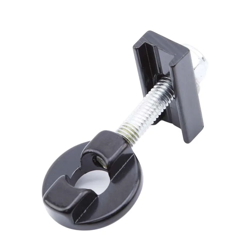 

1pc Black Bicycle Chain Tensioner Spanner Closure Aluminum Alloy Bolt Bike Single Speed Bicycle Bolt Screw Accessories