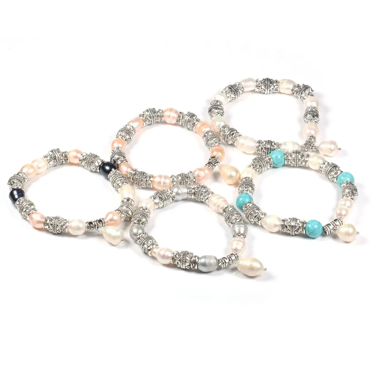 

High-Quality Bracelet Natural Freshwater Pearl Pendant Bangle Comfortable To Wear for Christmas Valentine's Day Women Gift 19cm